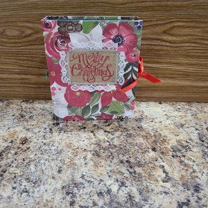 Handcrafted Brag Book - Christmas Theme